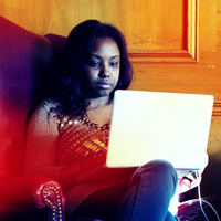student doing their homework