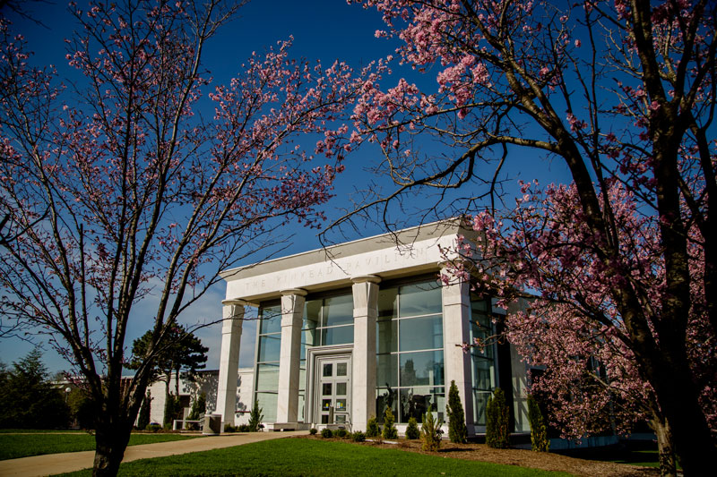 campus in Spring