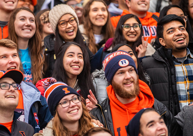 Diverse body of students.