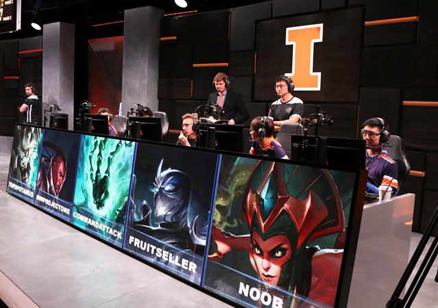 photo of an Illini esports event